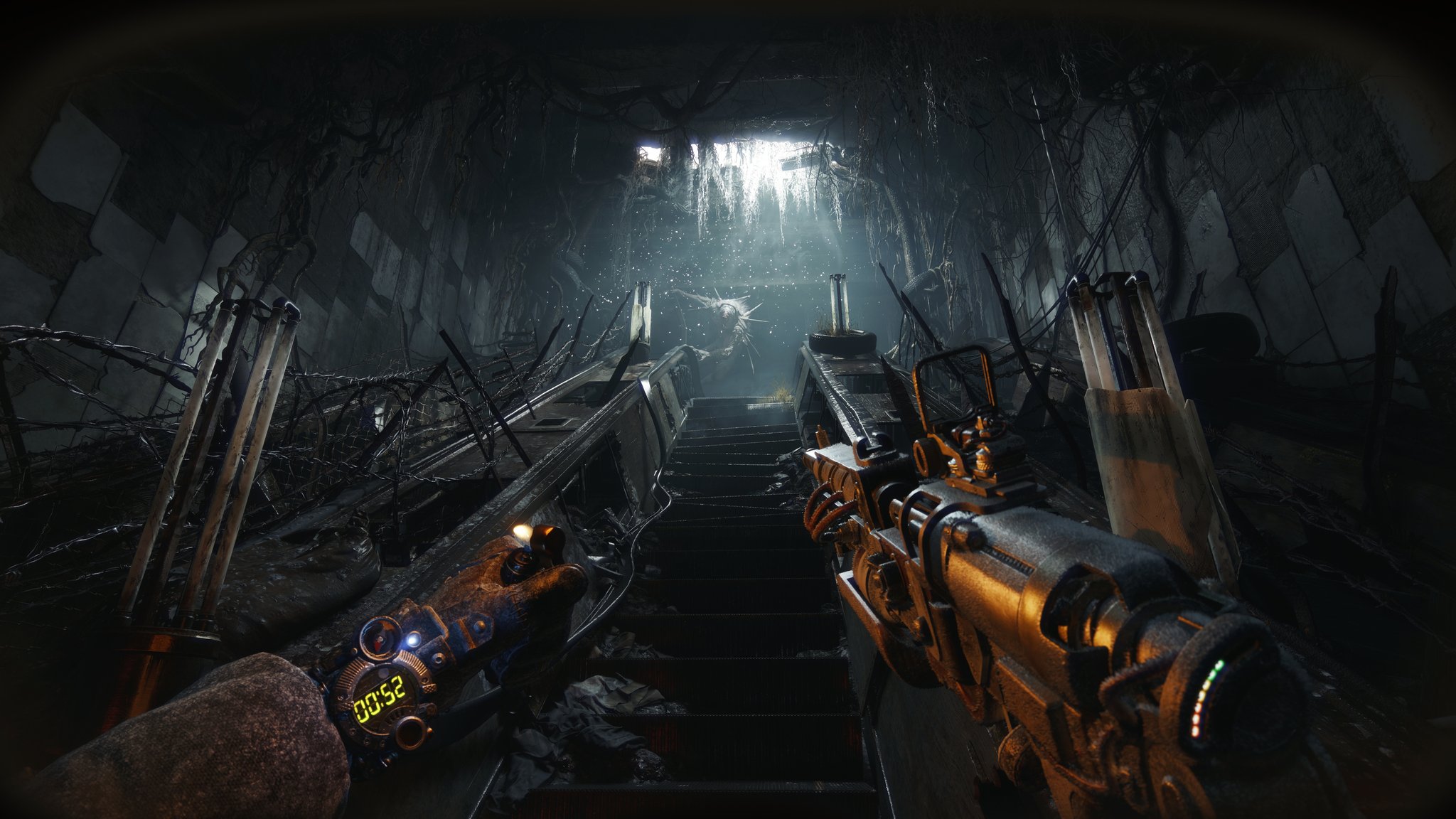Irradiated Moscow surface in METRO 2039
