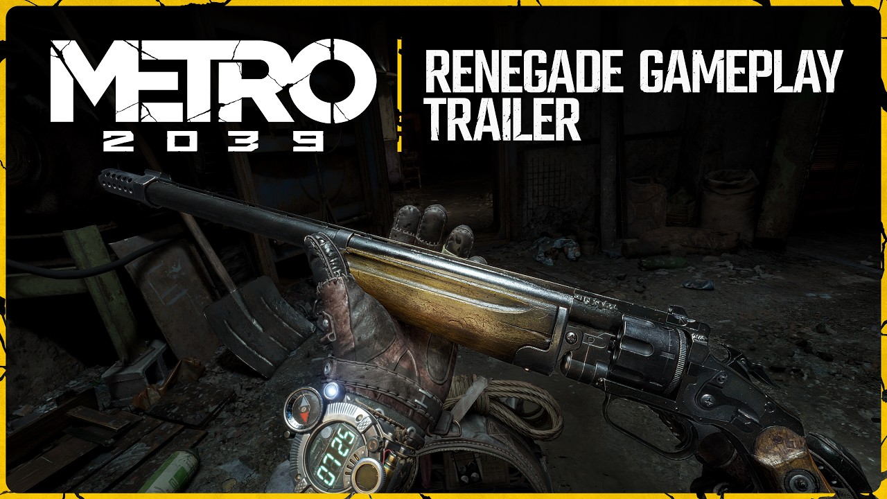 METRO 2039 Renegade gameplay trailer